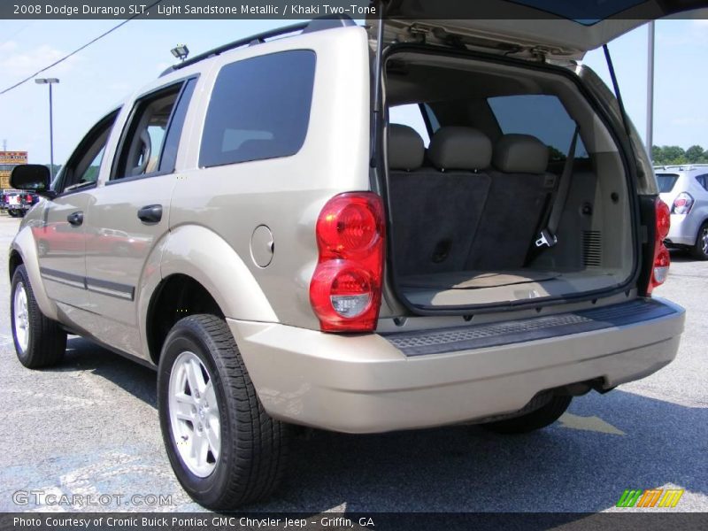 Light Sandstone Metallic / Khaki Two-Tone 2008 Dodge Durango SLT