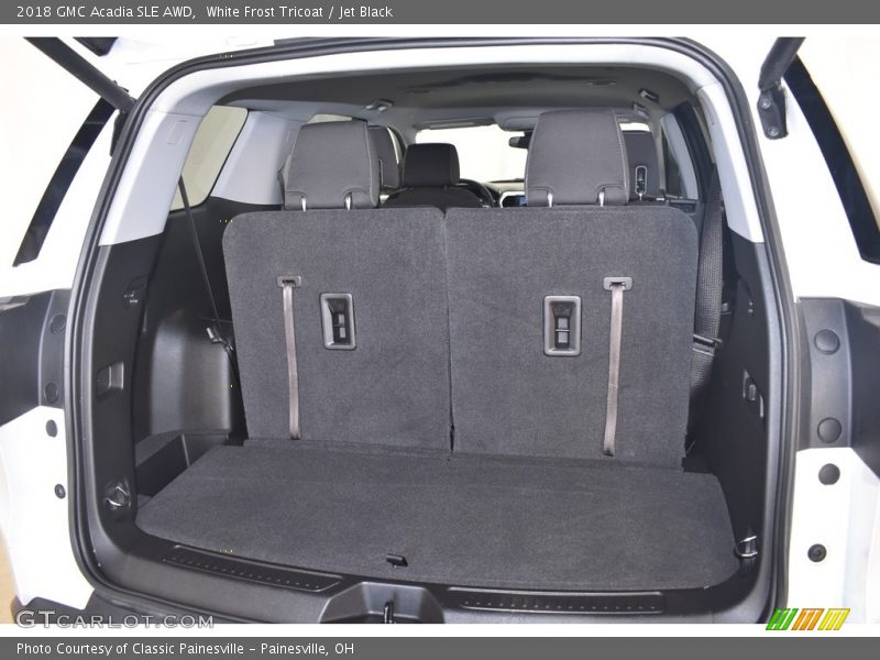 White Frost Tricoat / Jet Black 2018 GMC Acadia SLE AWD