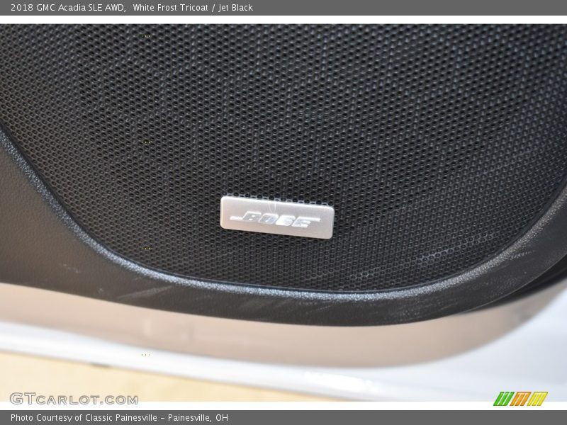 White Frost Tricoat / Jet Black 2018 GMC Acadia SLE AWD