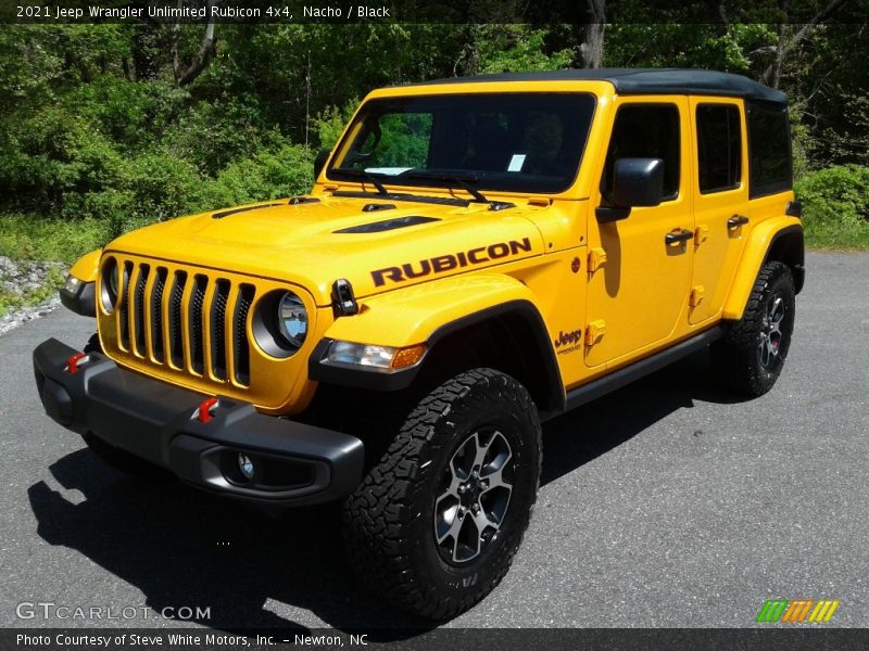 Nacho / Black 2021 Jeep Wrangler Unlimited Rubicon 4x4