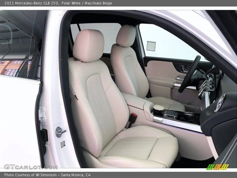 Polar White / Macchiato Beige 2021 Mercedes-Benz GLB 250