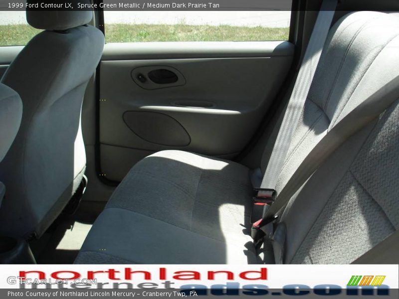 Spruce Green Metallic / Medium Dark Prairie Tan 1999 Ford Contour LX