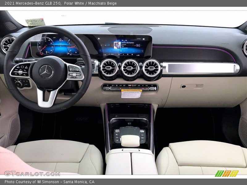 Polar White / Macchiato Beige 2021 Mercedes-Benz GLB 250