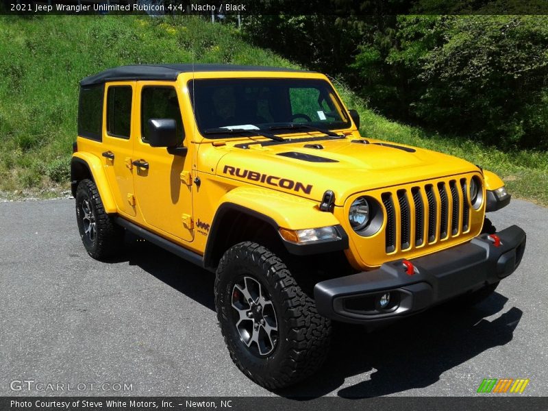 Nacho / Black 2021 Jeep Wrangler Unlimited Rubicon 4x4
