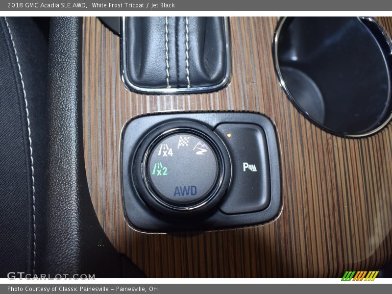 White Frost Tricoat / Jet Black 2018 GMC Acadia SLE AWD