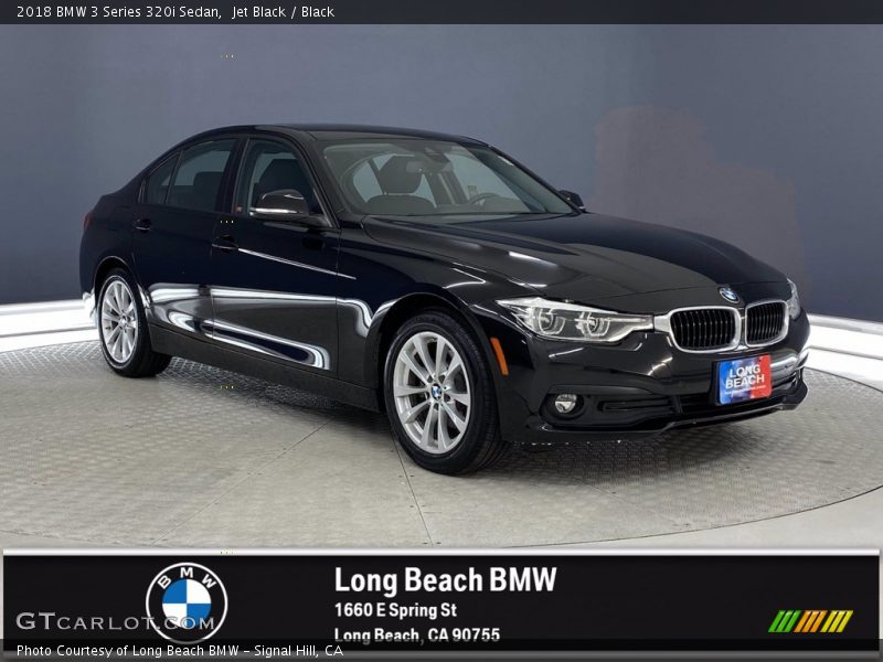 Jet Black / Black 2018 BMW 3 Series 320i Sedan