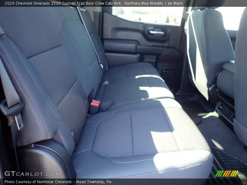 Northsky Blue Metallic / Jet Black 2020 Chevrolet Silverado 1500 Custom Trail Boss Crew Cab 4x4