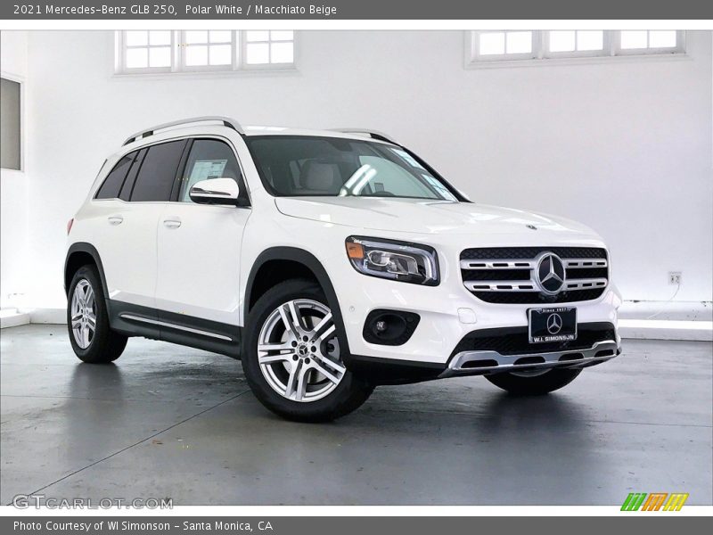 Polar White / Macchiato Beige 2021 Mercedes-Benz GLB 250