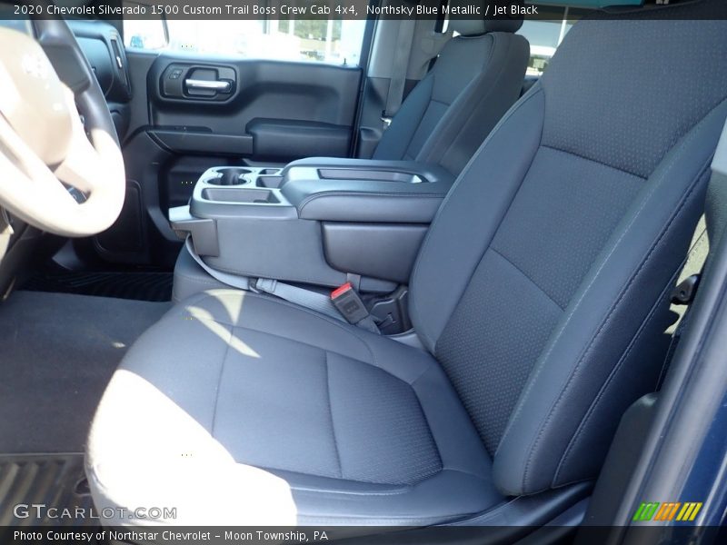 Northsky Blue Metallic / Jet Black 2020 Chevrolet Silverado 1500 Custom Trail Boss Crew Cab 4x4