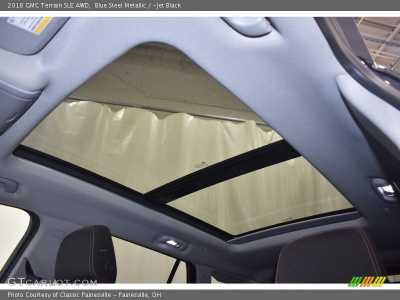 Blue Steel Metallic / ­Jet Black 2018 GMC Terrain SLE AWD