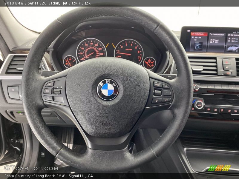 Jet Black / Black 2018 BMW 3 Series 320i Sedan