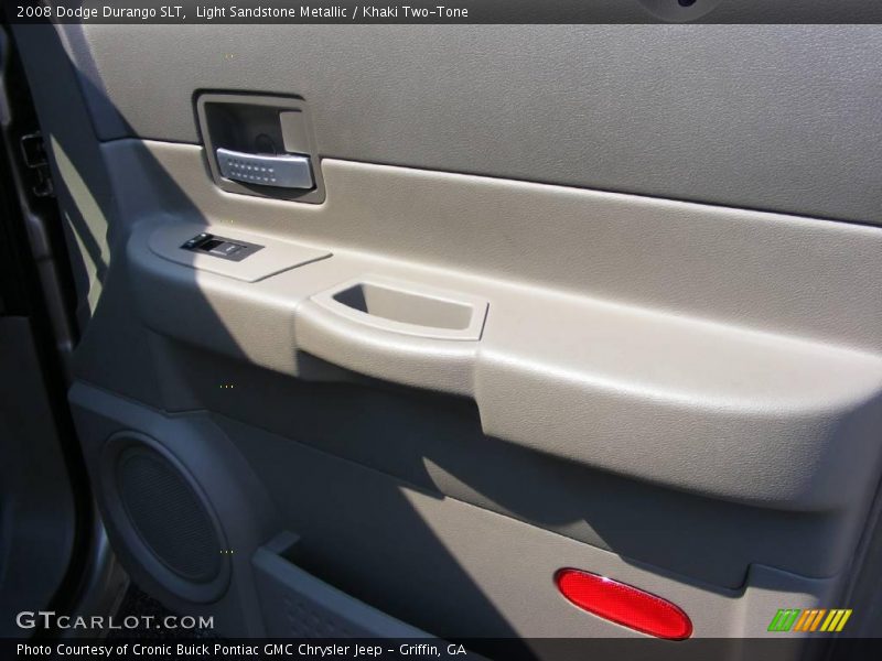 Light Sandstone Metallic / Khaki Two-Tone 2008 Dodge Durango SLT