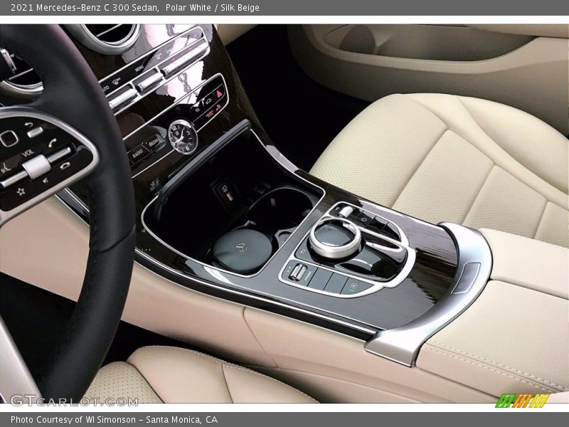 Polar White / Silk Beige 2021 Mercedes-Benz C 300 Sedan