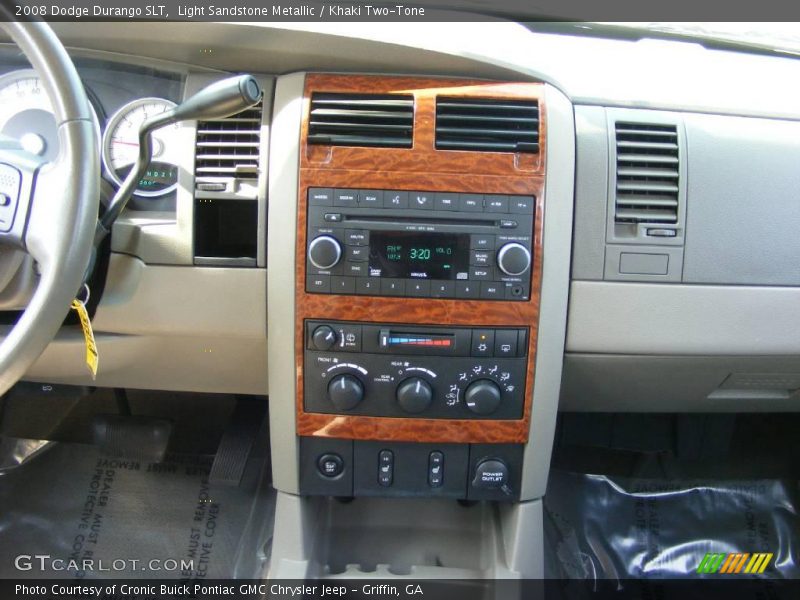 Light Sandstone Metallic / Khaki Two-Tone 2008 Dodge Durango SLT