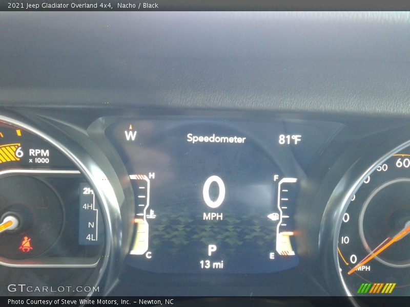 Nacho / Black 2021 Jeep Gladiator Overland 4x4
