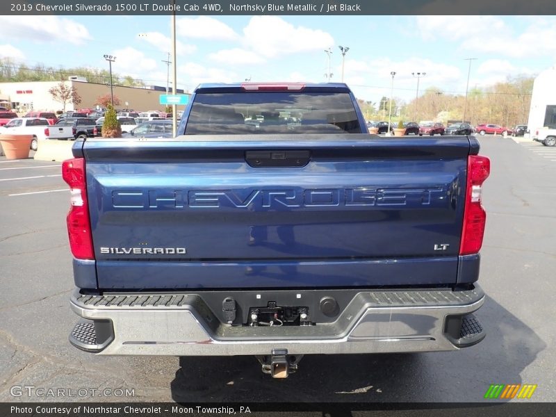 Northsky Blue Metallic / Jet Black 2019 Chevrolet Silverado 1500 LT Double Cab 4WD