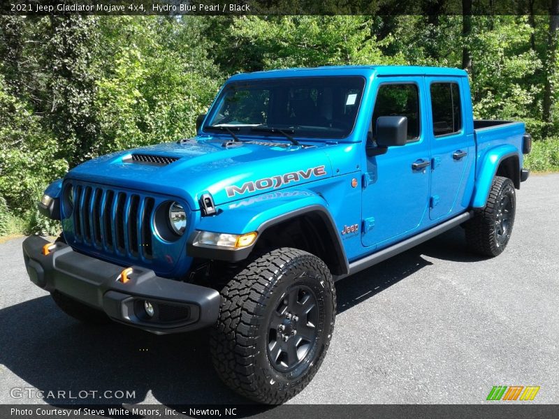 Hydro Blue Pearl / Black 2021 Jeep Gladiator Mojave 4x4