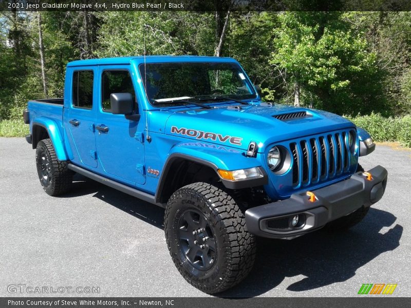 Hydro Blue Pearl / Black 2021 Jeep Gladiator Mojave 4x4