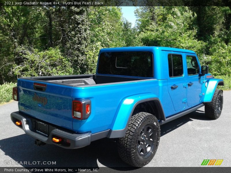 Hydro Blue Pearl / Black 2021 Jeep Gladiator Mojave 4x4