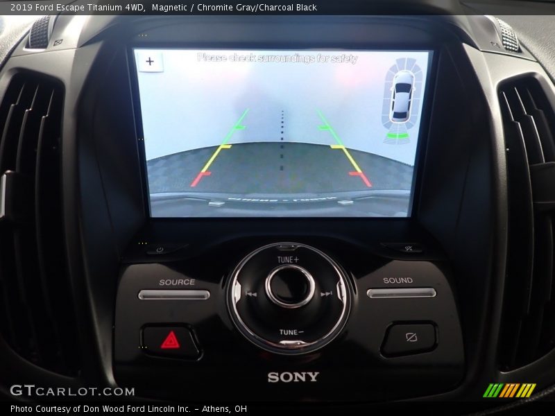 Magnetic / Chromite Gray/Charcoal Black 2019 Ford Escape Titanium 4WD