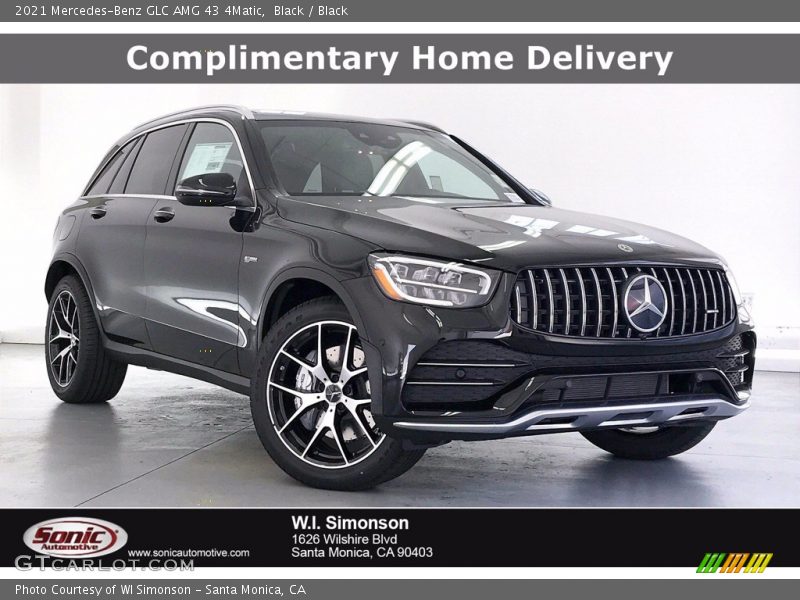 Black / Black 2021 Mercedes-Benz GLC AMG 43 4Matic