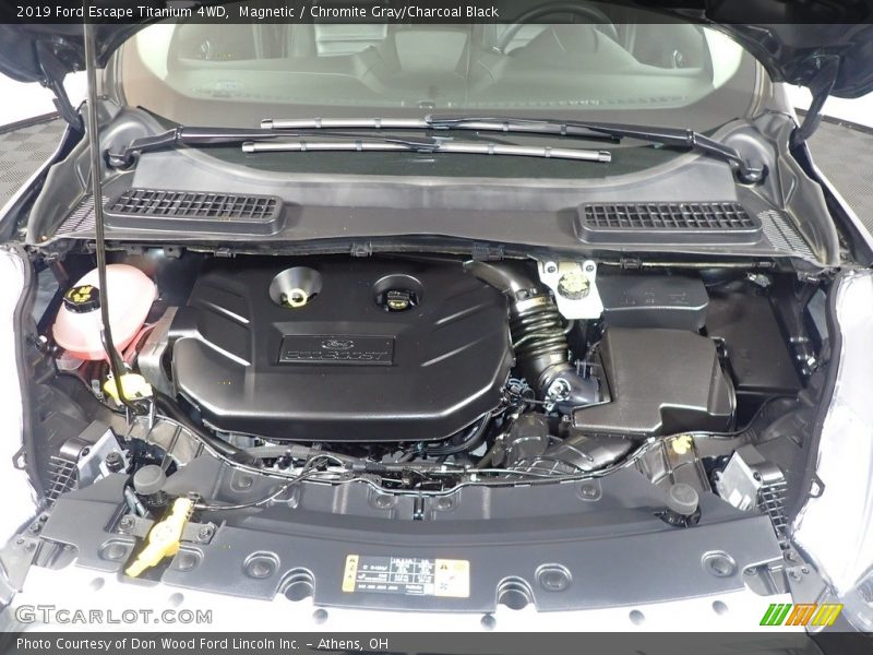 Magnetic / Chromite Gray/Charcoal Black 2019 Ford Escape Titanium 4WD