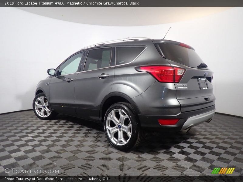 Magnetic / Chromite Gray/Charcoal Black 2019 Ford Escape Titanium 4WD