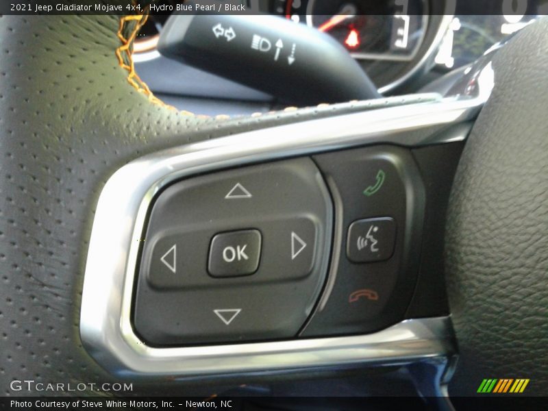 Hydro Blue Pearl / Black 2021 Jeep Gladiator Mojave 4x4