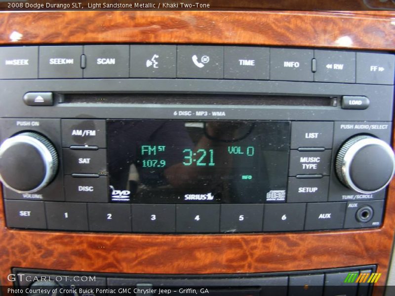 Light Sandstone Metallic / Khaki Two-Tone 2008 Dodge Durango SLT