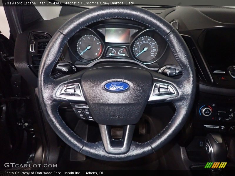 Magnetic / Chromite Gray/Charcoal Black 2019 Ford Escape Titanium 4WD
