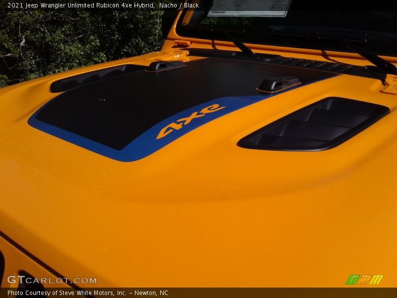 Nacho / Black 2021 Jeep Wrangler Unlimited Rubicon 4xe Hybrid