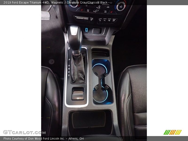 Magnetic / Chromite Gray/Charcoal Black 2019 Ford Escape Titanium 4WD