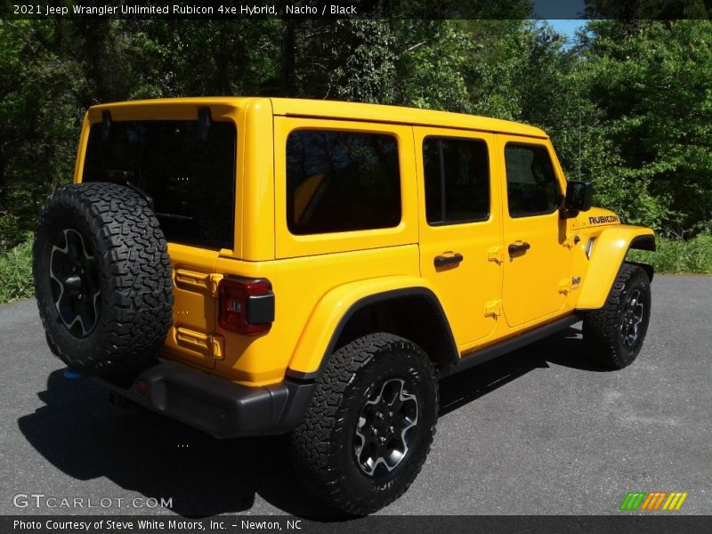 Nacho / Black 2021 Jeep Wrangler Unlimited Rubicon 4xe Hybrid