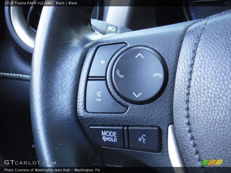 Black / Black 2018 Toyota RAV4 XLE AWD