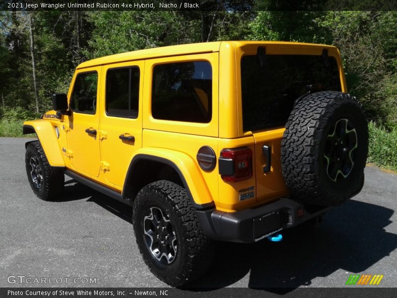 Nacho / Black 2021 Jeep Wrangler Unlimited Rubicon 4xe Hybrid