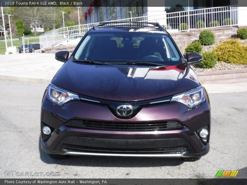 Black / Black 2018 Toyota RAV4 XLE AWD