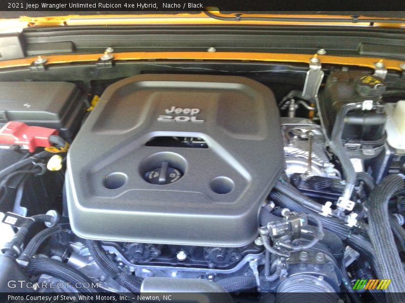 Nacho / Black 2021 Jeep Wrangler Unlimited Rubicon 4xe Hybrid