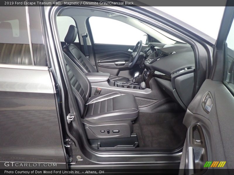 Magnetic / Chromite Gray/Charcoal Black 2019 Ford Escape Titanium 4WD