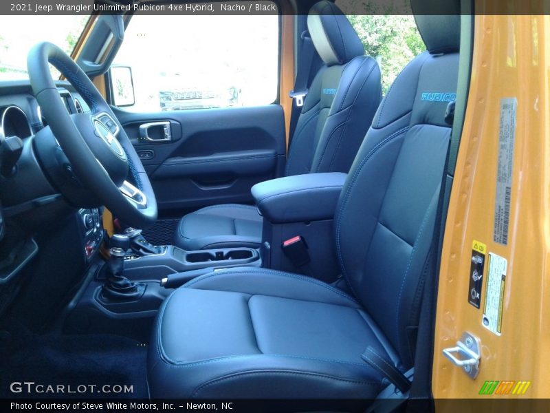Nacho / Black 2021 Jeep Wrangler Unlimited Rubicon 4xe Hybrid