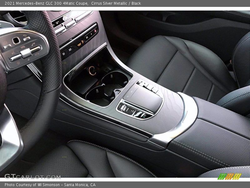 Cirrus Silver Metallic / Black 2021 Mercedes-Benz GLC 300 4Matic Coupe