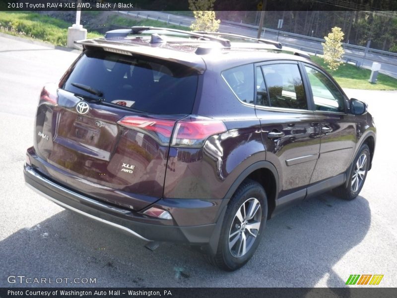 Black / Black 2018 Toyota RAV4 XLE AWD