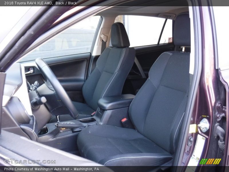 Black / Black 2018 Toyota RAV4 XLE AWD