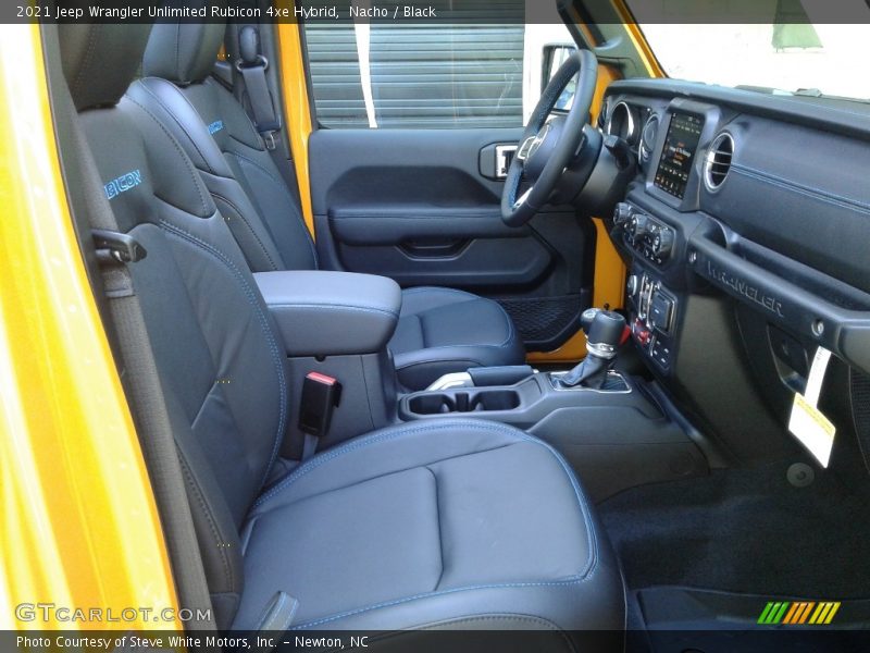 Nacho / Black 2021 Jeep Wrangler Unlimited Rubicon 4xe Hybrid