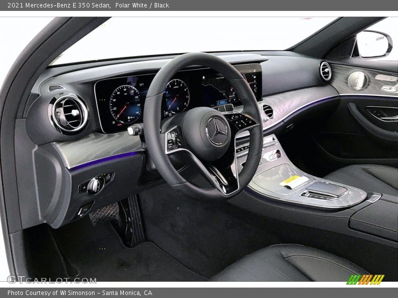 Polar White / Black 2021 Mercedes-Benz E 350 Sedan
