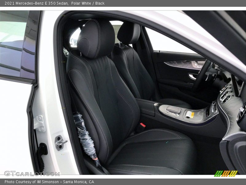 Polar White / Black 2021 Mercedes-Benz E 350 Sedan