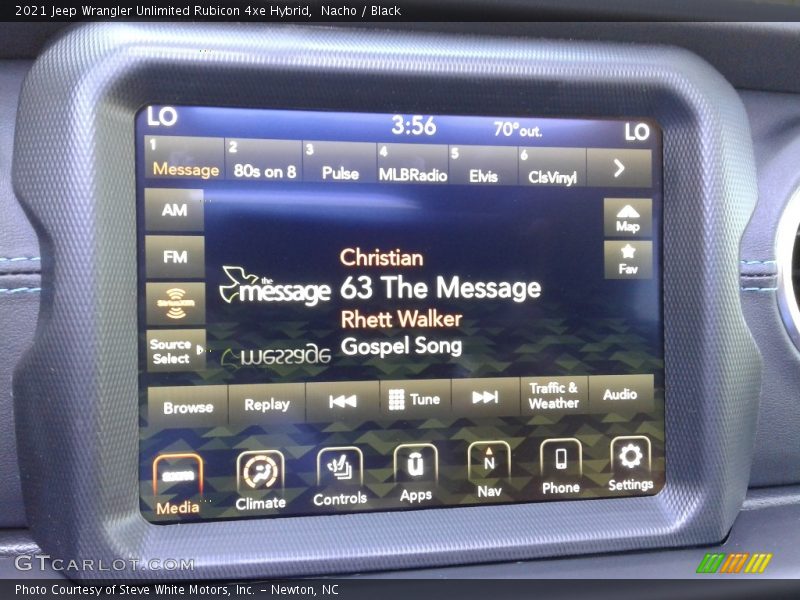 Nacho / Black 2021 Jeep Wrangler Unlimited Rubicon 4xe Hybrid