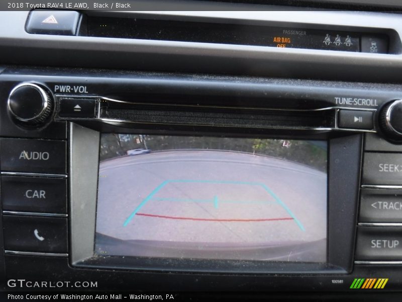 Black / Black 2018 Toyota RAV4 LE AWD