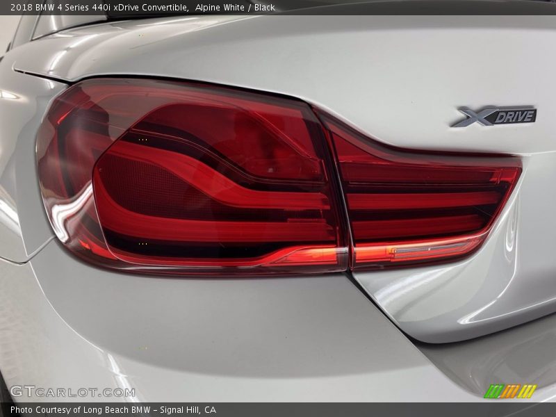 Alpine White / Black 2018 BMW 4 Series 440i xDrive Convertible