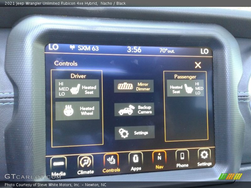 Nacho / Black 2021 Jeep Wrangler Unlimited Rubicon 4xe Hybrid