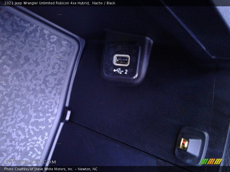 Nacho / Black 2021 Jeep Wrangler Unlimited Rubicon 4xe Hybrid
